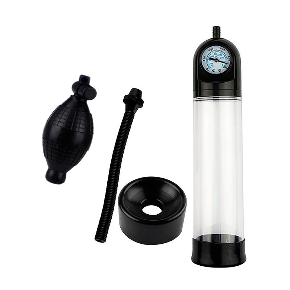Bomba Peniana Manual com Manômetro Power Pump Transparente | Foto 04 Bomba Peniana Manual com Manômetro Power Pump Transparente | Foto 04