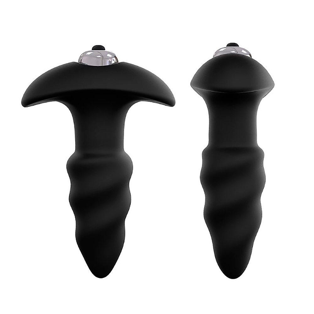 Plug Anal com Vibrador em Silicone Extra Macio LoveArrow Preto | Foto 02 Plug Anal com Vibrador em Silicone Extra Macio LoveArrow Preto | Foto 02