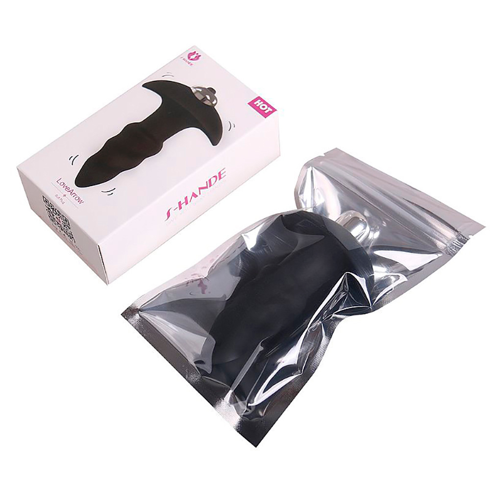 Plug Anal com Vibrador em Silicone Extra Macio LoveArrow Preto | Foto 06 Plug Anal com Vibrador em Silicone Extra Macio LoveArrow Preto | Foto 06