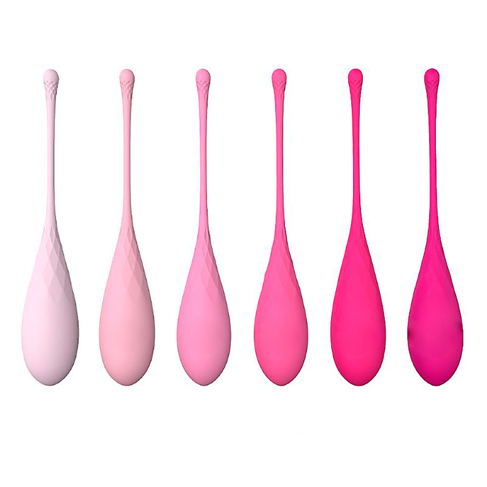 Kit de Bola de Pompoarismo Kegel Ball Deluxe Pink | Foto 02 Kit de Bola de Pompoarismo Kegel Ball Deluxe Pink | Foto 02