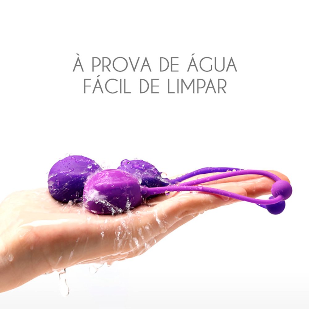 Bola de Pompoarismo em Silicone Kegel Ball com 5 Tamanhos Lulu | Foto 06