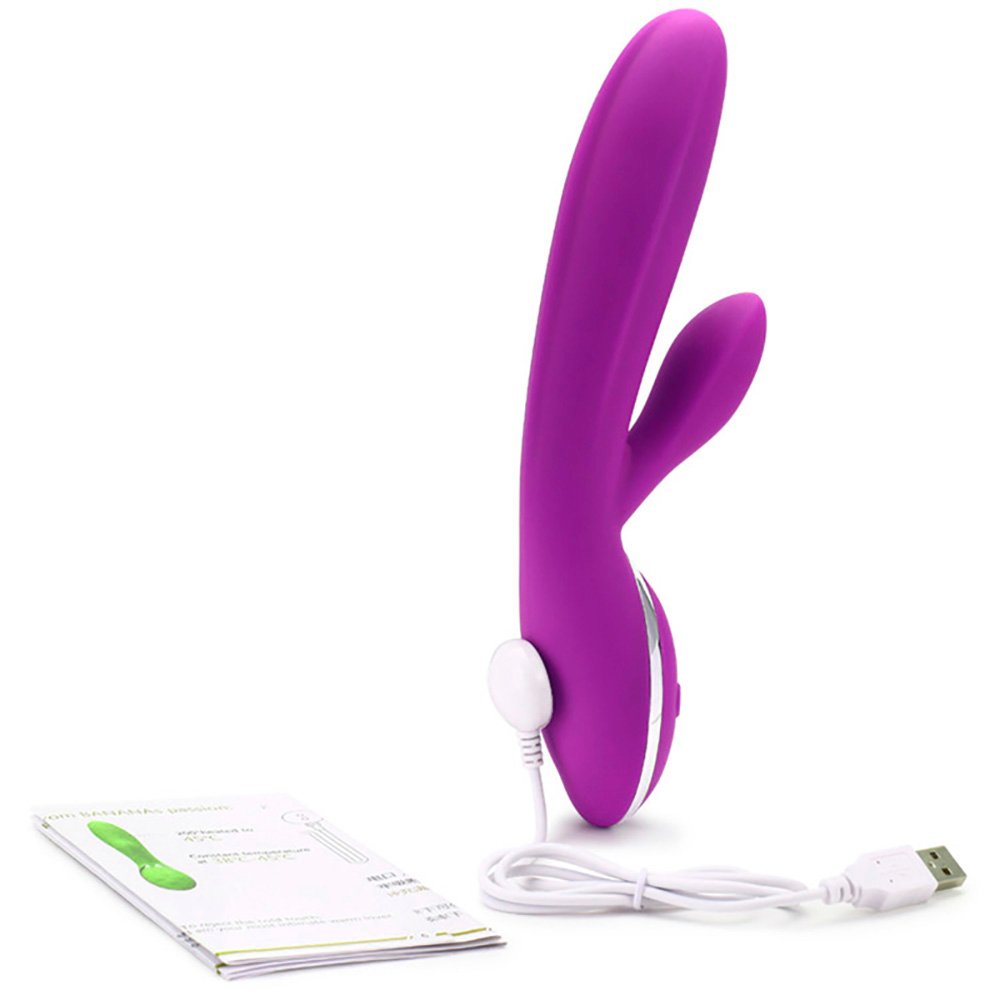 Vibrador Rabbit Rotativo Recarreg�vel em Silicone com 12 Vibra��es Bart Roxo | Foto 05