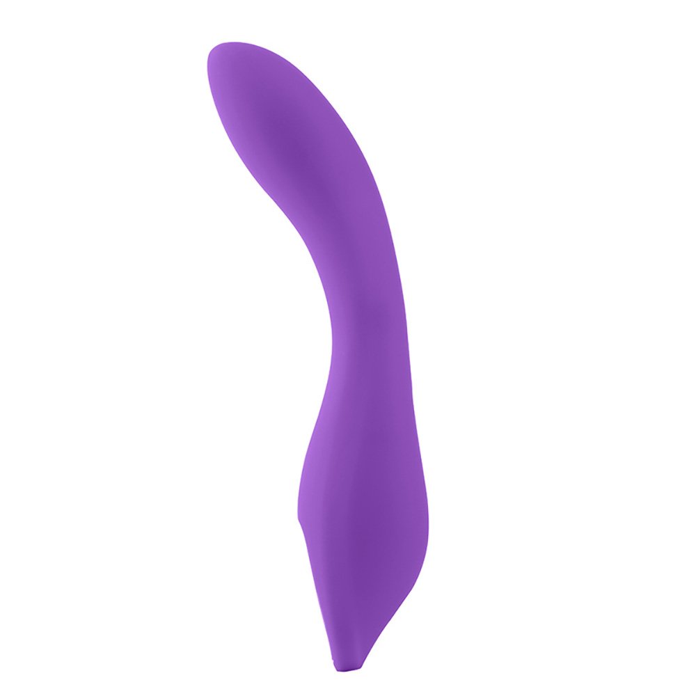 Vibrador Ponto G Recarregável em Silicone com 12 Vibrações Bla Roxo | Foto 02 Vibrador Ponto G Recarregável em Silicone com 12 Vibrações Bla Roxo | Foto 02
