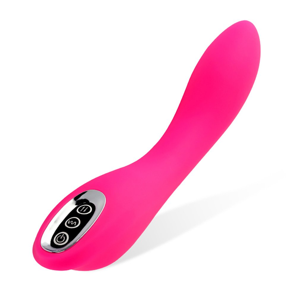 Vibrador Ponto G Recarregável em Silicone com 12 Vibrações Bla Pink | Foto 01 Vibrador Ponto G Recarregável em Silicone com 12 Vibrações Bla Pink | Foto 01