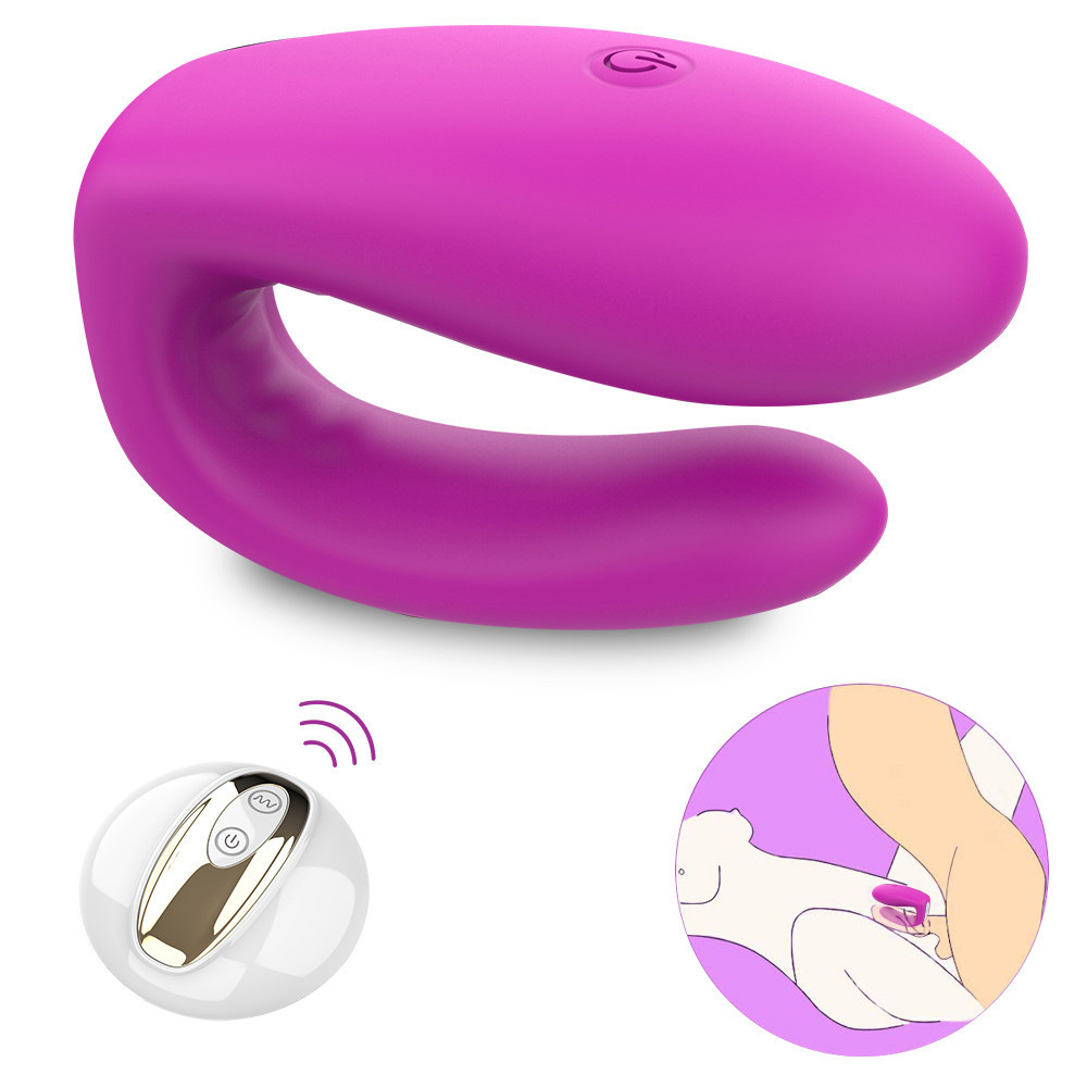Vibrador para Casal Recarregável em Silicone com 8 Vibrações e Controle sem Fio Yoyo Roxo | Foto 01 Vibrador para Casal Recarregável em Silicone com 8 Vibrações e Controle sem Fio Yoyo Roxo | Foto 01