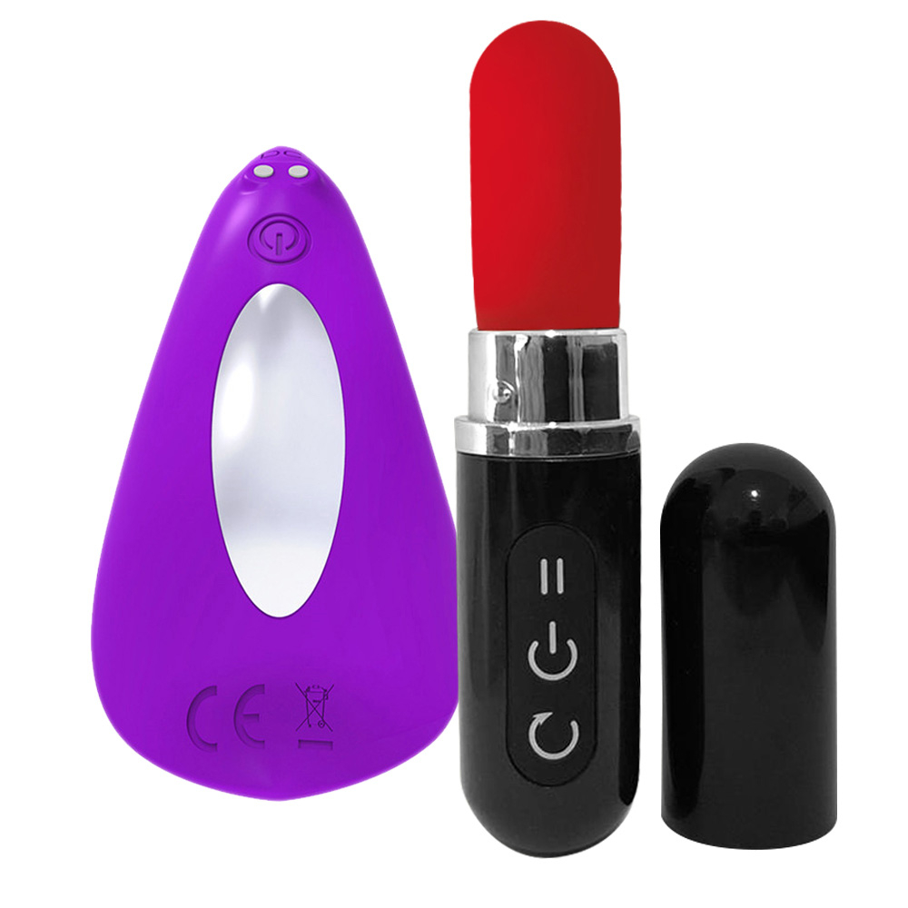 Vibrador Discreto Recarregável em Silicone 12 Vibrações e Controle em Formato de Batom Abby Roxo | Foto 02 Vibrador Discreto Recarregável em Silicone 12 Vibrações e Controle em Formato de Batom Abby Roxo | Foto 02