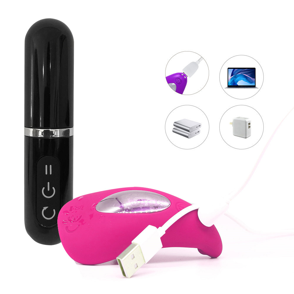 Vibrador Discreto Recarreg�vel em Silicone 12 Vibra��es e Controle em Formato de Batom Abby Pink | Foto 03