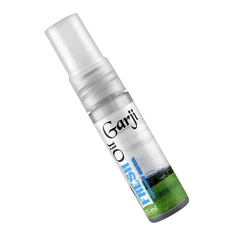 Vis�o lateral do frasco do Gel Lubrificante Aroma Menta Tenta��o 15ml