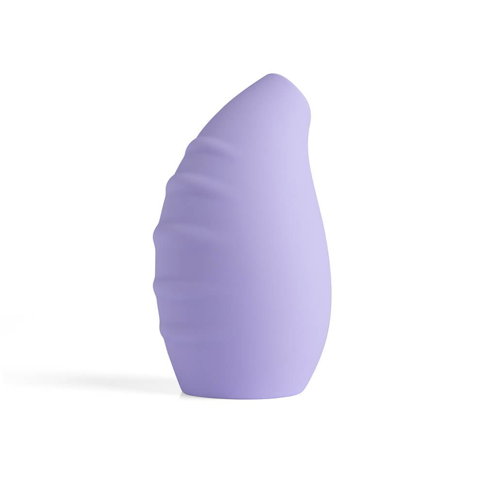 Sugador e Estimulador de Clit�ris Xod� Lil�s - vista lateral com design ergon�mico e em silicone macio