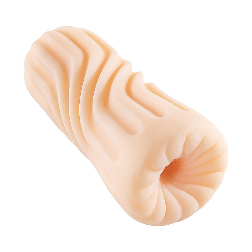 Masturbador Masculino em Cyberskin Formato Espiral II Bege | Foto 02