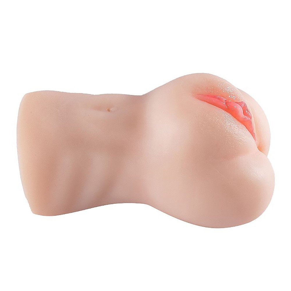 Masturbador Masculino em Cyberskin com Ânus e Vagina Aislinn Bege | Foto 05