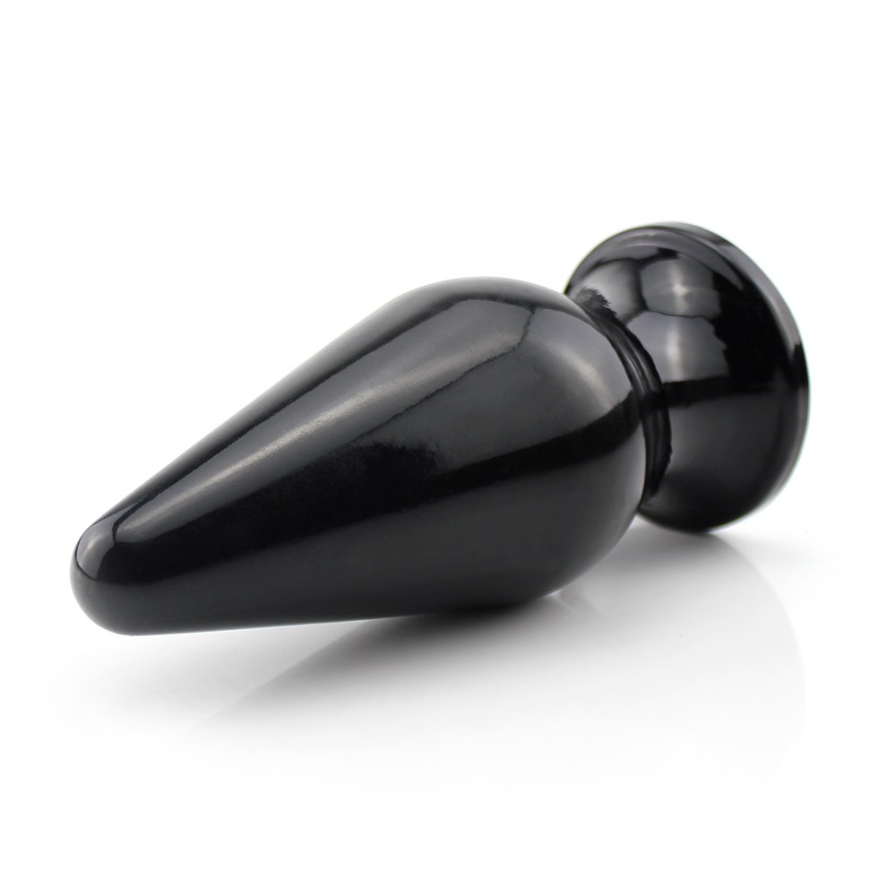 Plug Anal Grande Flexível Kosmos 18,5 x 7,5cm Preto Brilhante :: Sex Shop  Loja do Prazer
