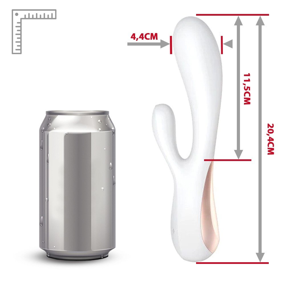 Detalle do bot�o de controle do vibrador dual satisfyer