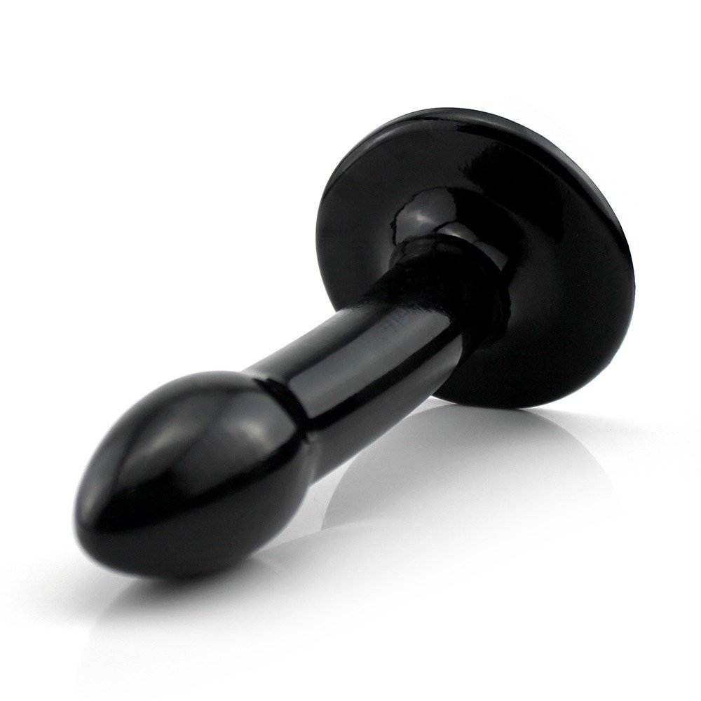 Plug Anal Grande Flexível SpaceX 22 x 4,8cm Preto Brilhante | Foto 03