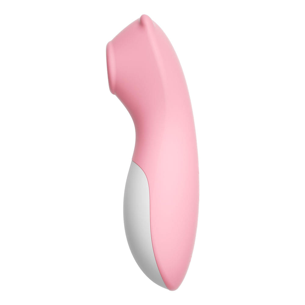 Vibrador para Clit�ris Urso Lulu Rosa | Detalhe do perfil suave e curvo