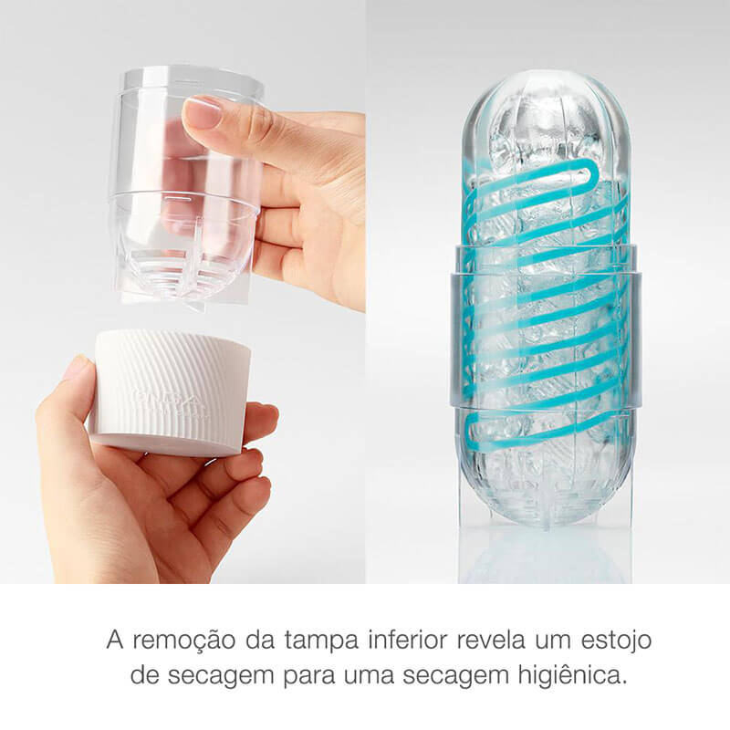 Masturbador Masculino Tenga Spinner Texturizado 03 Shell | Foto 05