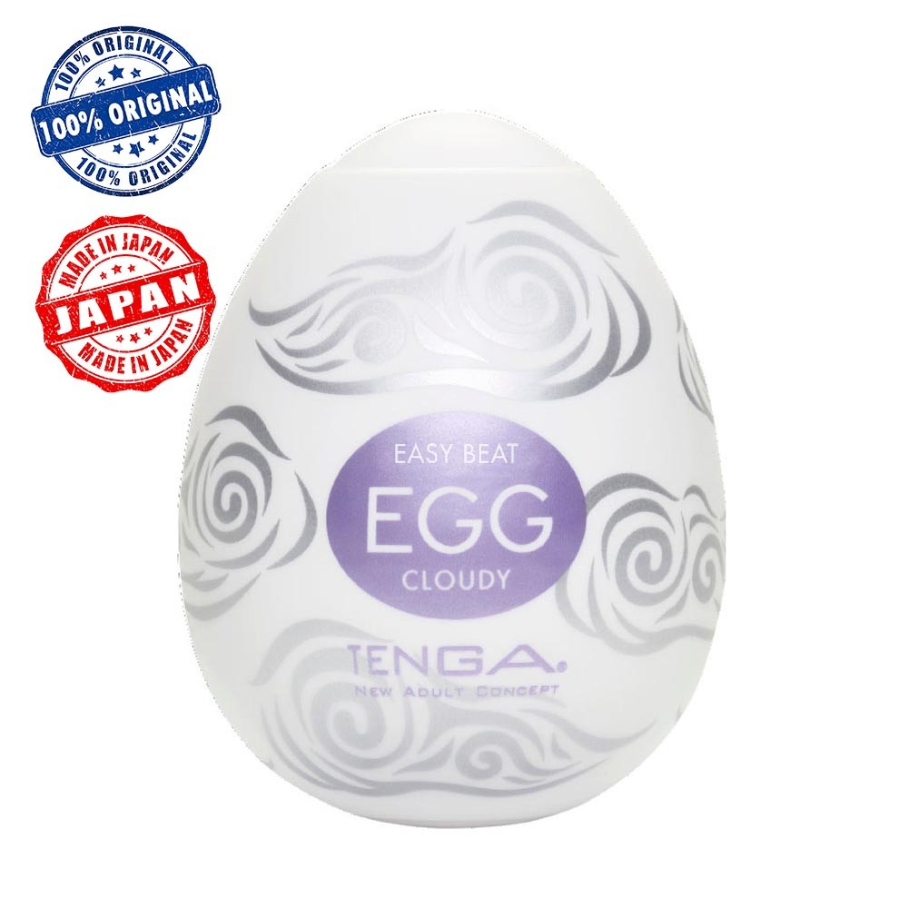 Masturbador Masculino Tenga EGG Cloudy (O Original Japonês) - Hard Boiled: Sensações Fortes | Foto 01