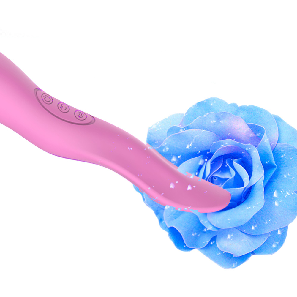 Sugador de Clit�ris Recarreg�vel com 10 Suc��es Sexy Tongue Rosa | Foto 04