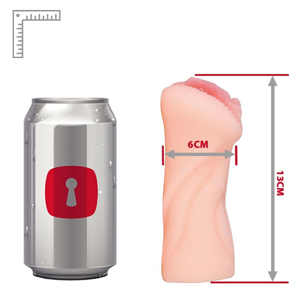 Masturbador Vagina Real�stico em Cyberskin Pocket Yumi Bege | Foto 06 Ilustrativa