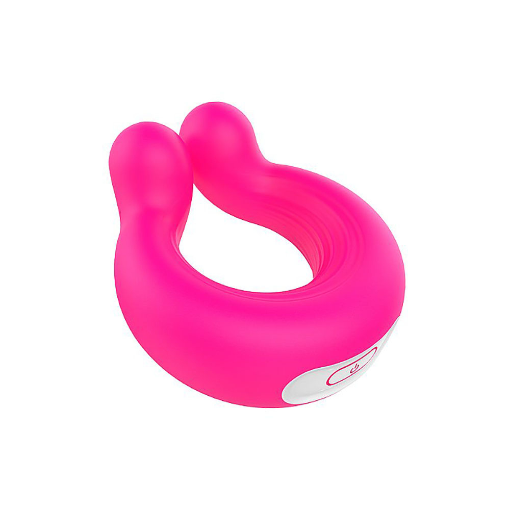 Anel Peniano com Vibro em Silicone Recarreg�vel com Controle sem Fio London Eye RCT Pink | Foto 02