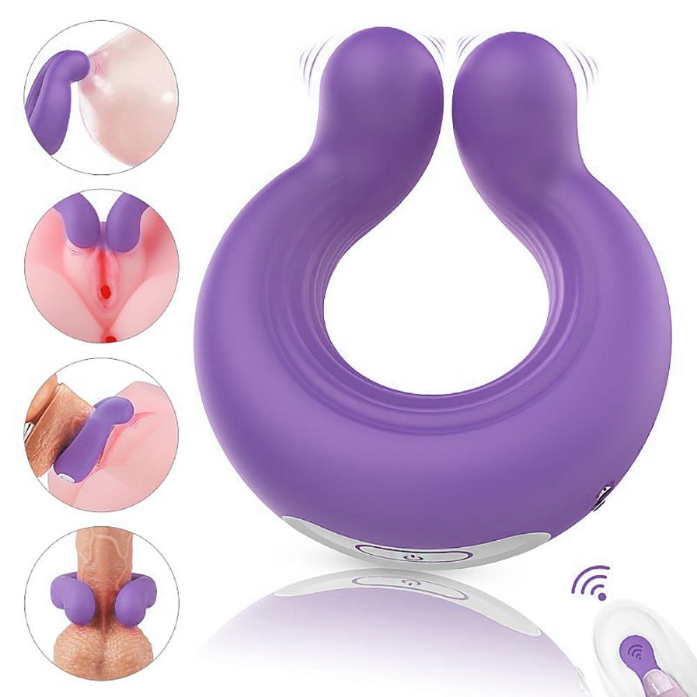 Anel Peniano com Vibro em Silicone Recarregável com Controle sem Fio London Eye RCT Roxo | Foto 01 Anel Peniano com Vibro em Silicone Recarregável com Controle sem Fio London Eye RCT Roxo | Foto 01