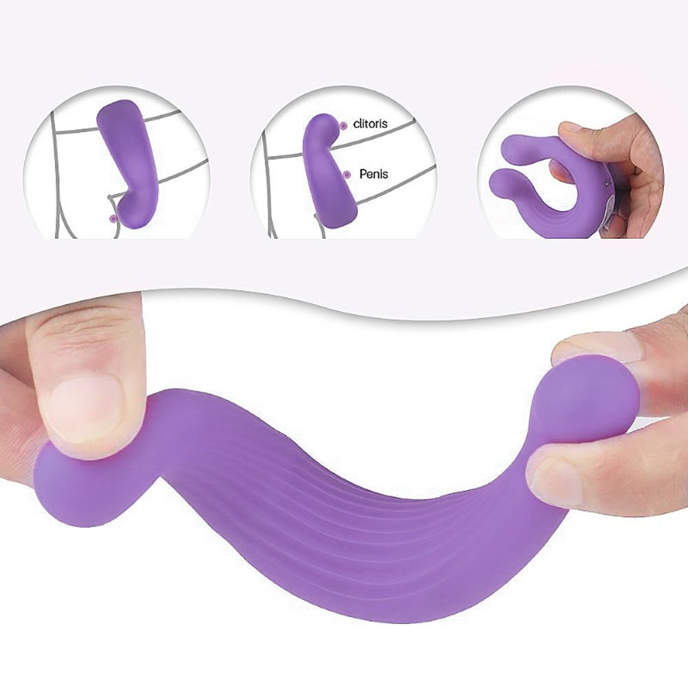 Anel Peniano com Vibro em Silicone Recarregável com Controle sem Fio London Eye RCT Roxo | Foto 05 Anel Peniano com Vibro em Silicone Recarregável com Controle sem Fio London Eye RCT Roxo | Foto 05