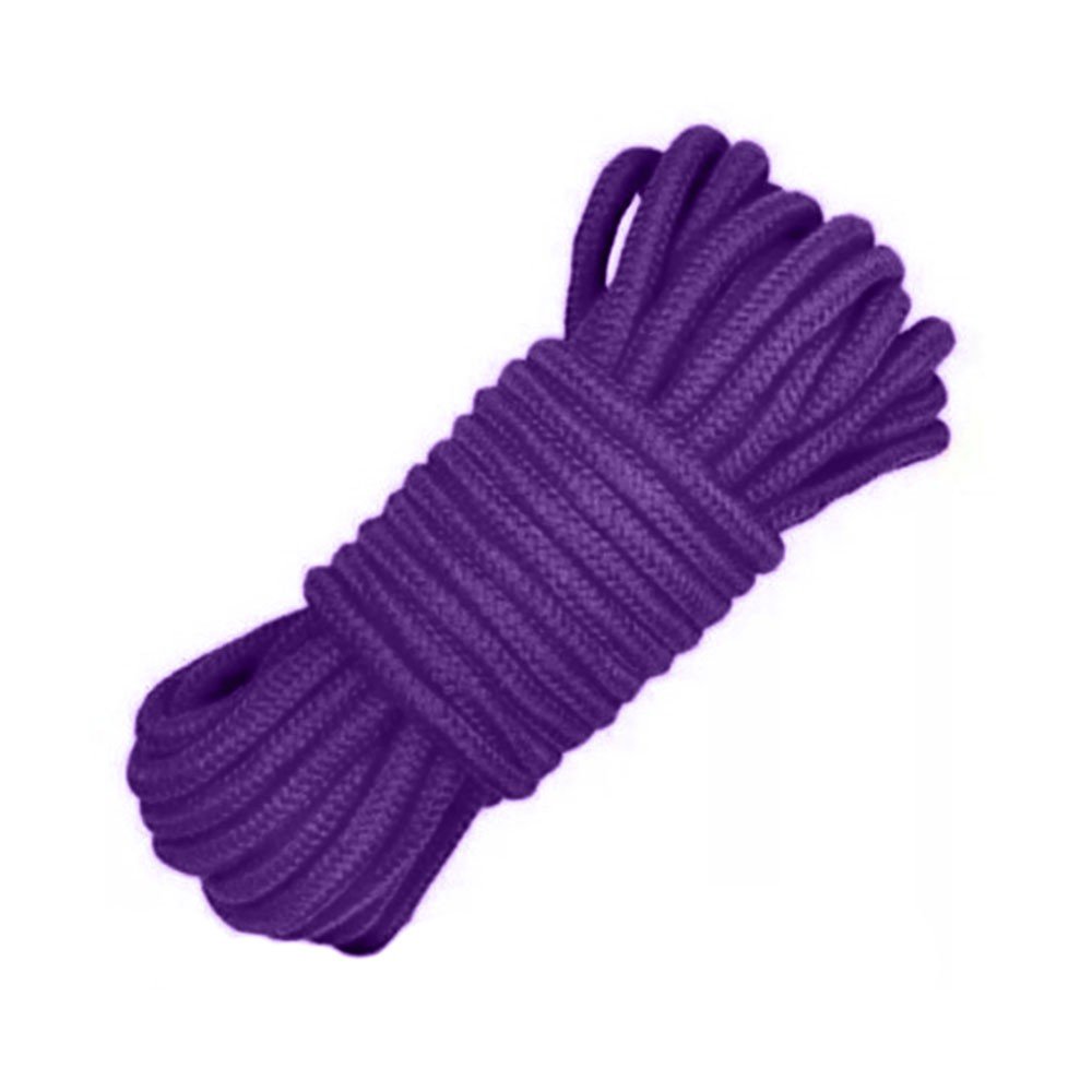 Corda para Bondage e Shibari em Algodão com 5 Metros Roxo | Foto 03