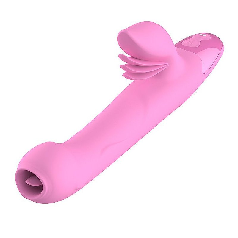 Vibrador Duplo Vai e Vem, 7 Vibrações, Função de Aquecimento | Foto 01 Vibrador Duplo Vai e Vem, 7 Vibrações, Função de Aquecimento| Foto 01