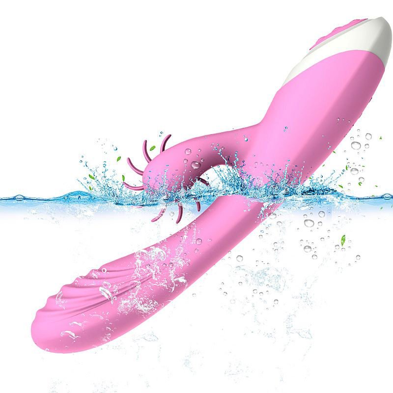 Vibrador Duplo, Estimulador Língua, 7 Vibrações Rosa | Foto 01 Vibrador Duplo, Estimulador Língua, 7 Vibrações Rosa | Foto 01