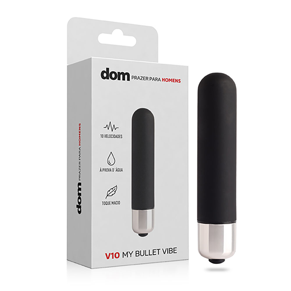 Vibrador Mini V10 My Bullet Vibe DOM Toque Macio com 10 Vibrações | Foto 01