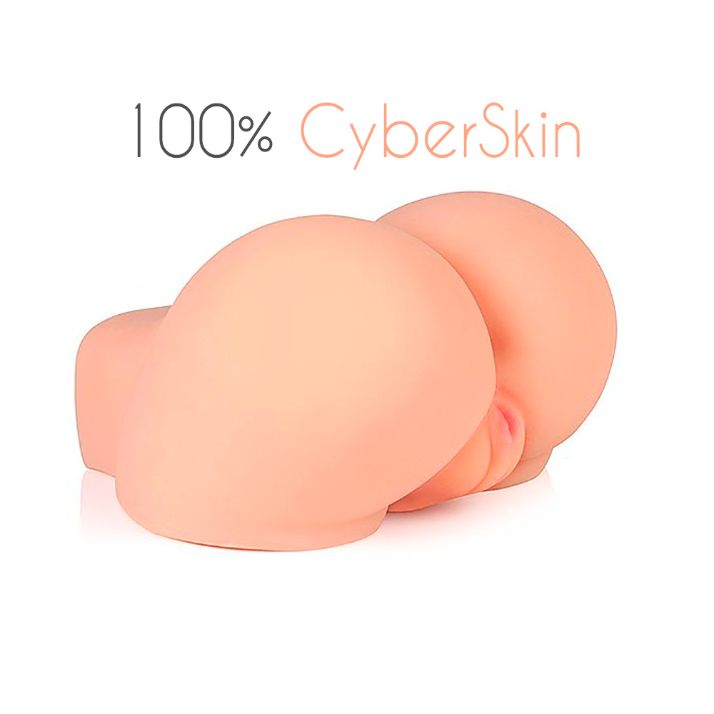 Masturbador em formato de Bunda e Vagina Big Butt em Cyberskin Bege | Foto 04 Masturbador em formato de Bunda e Vagina Big Butt em Cyberskin Bege | Foto 04
