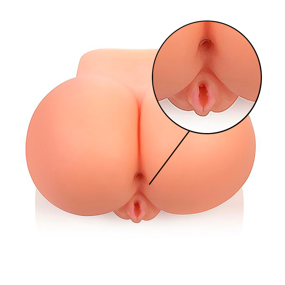 Masturbador em formato de Bunda e Vagina Big Butt em Cyberskin Bege | Foto 06 Masturbador em formato de Bunda e Vagina Big Butt em Cyberskin Bege | Foto 06