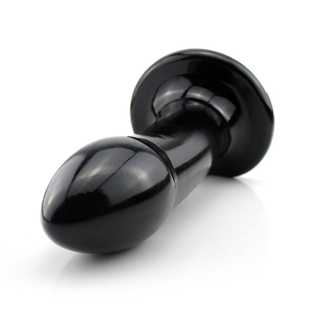 Plug Anal Gigante Flex�vel Pegasus 31 x 8,5cm Preto Brilhante | Foto 03