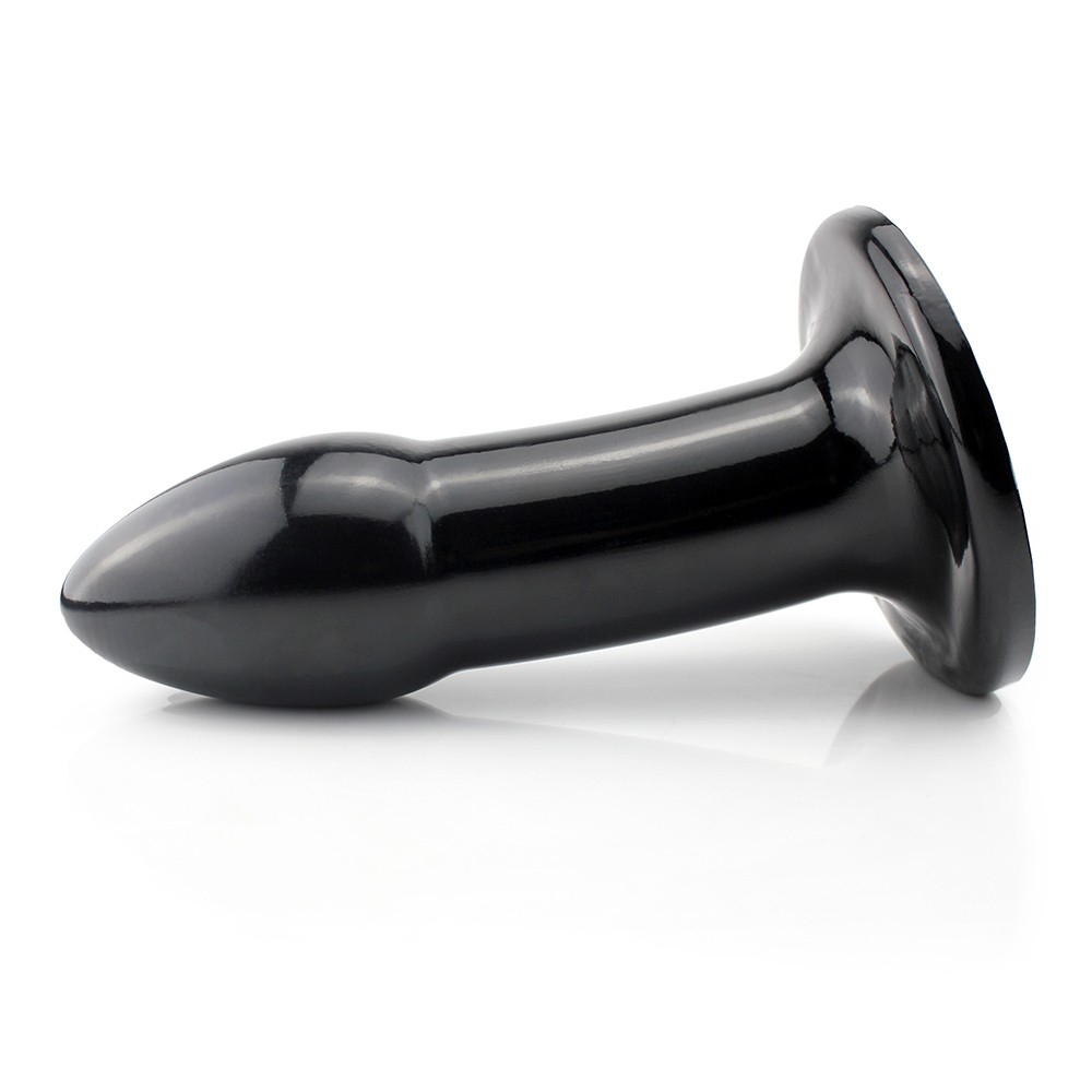 Plug Anal Gigante Flex�vel Atlas 35 x 11cm Preto Brilhante | Foto 04