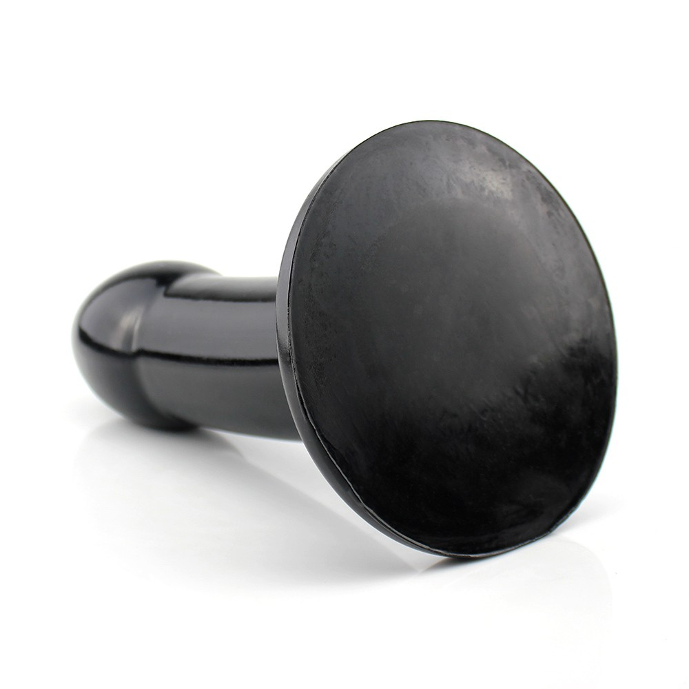 Plug Anal Gigante em PVC Flex�vel Conan 29 x 7,5cm Preto Brilhante | Foto 05