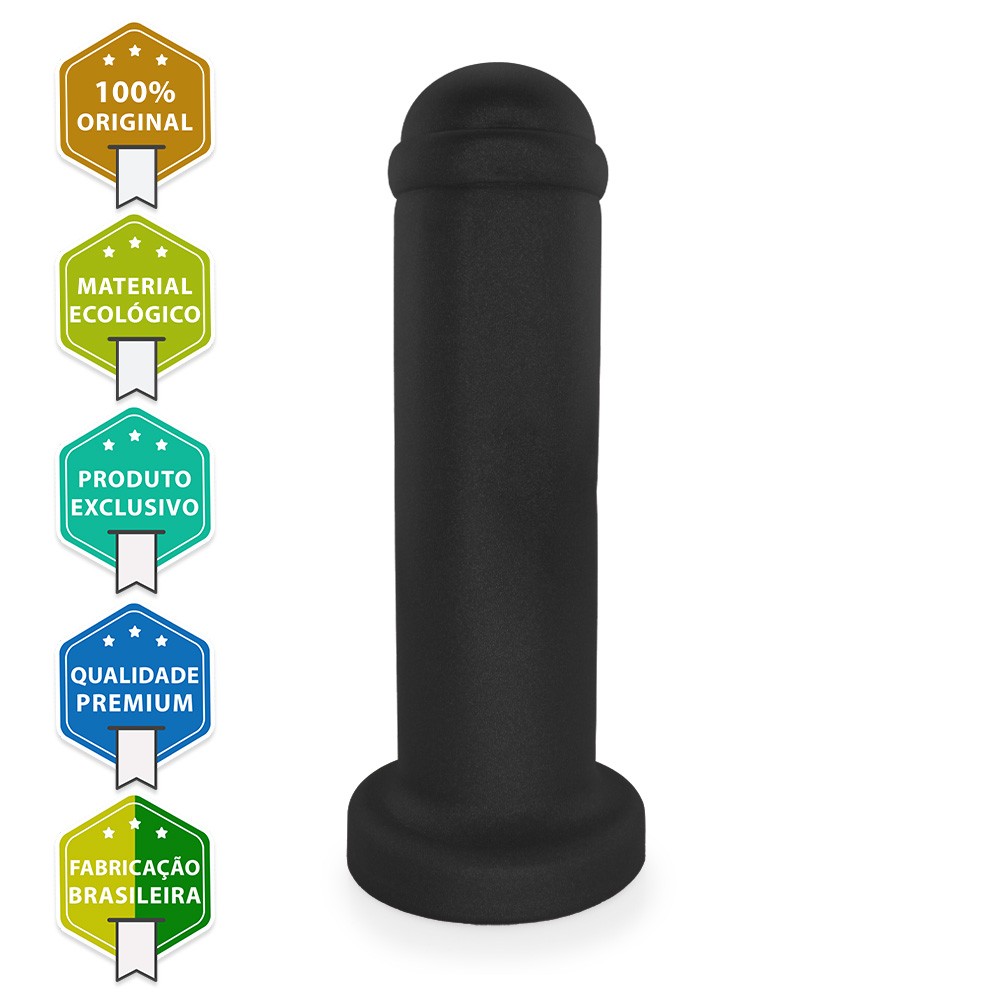 Plug Anal Gigante XXL - PVC Flexvel 31 x 8cm Preto :: Sex Shop Loja do  Prazer