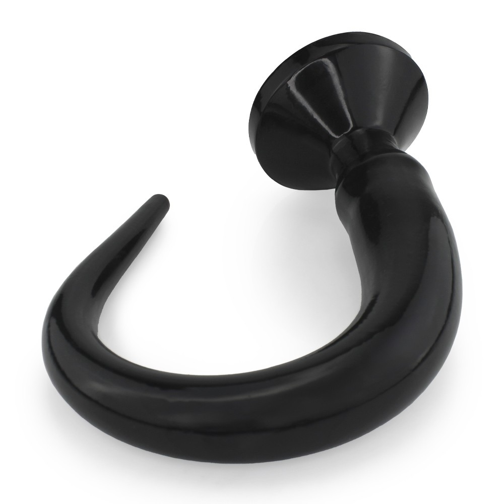 Plug Anal Gigante Intruder - PVC Flexível 59 x 5,5cm Preto | Foto 04