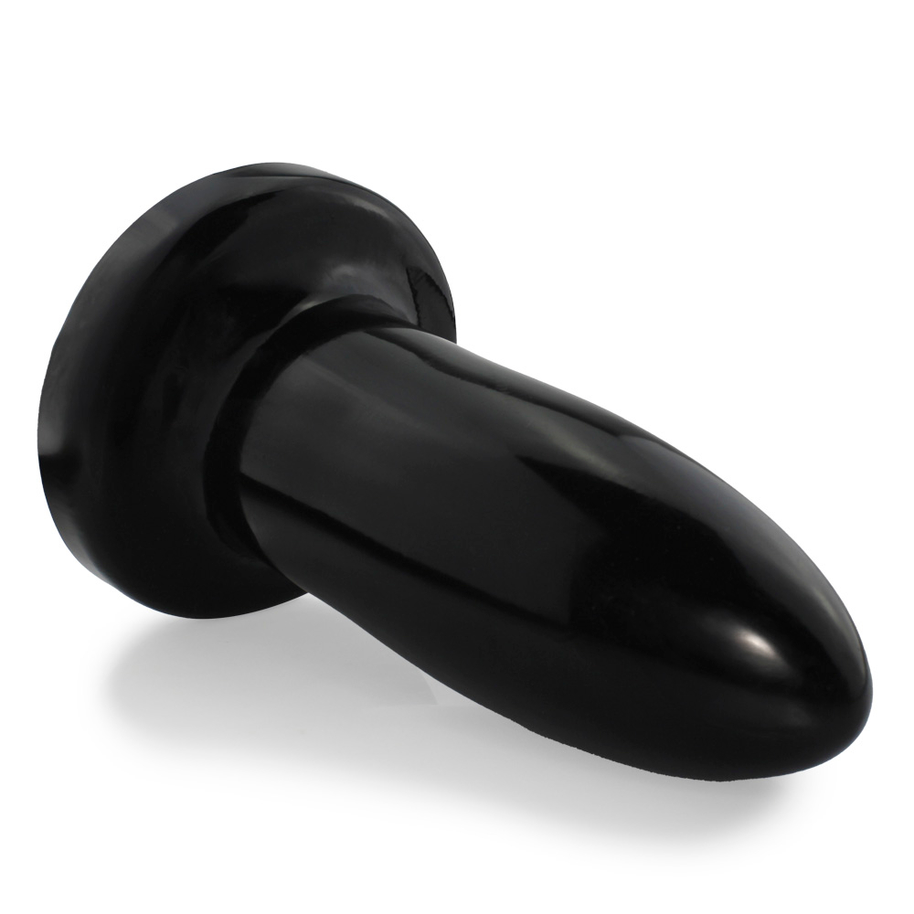 Plug Anal Gigante Bazuca - PVC Flexível 27 x 9,5cm Preto Brilhante | Foto 03