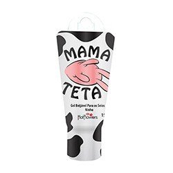 Gel Feminino para Massagem dos Seios Mama Teta com Aroma e Sabor de Ninho 15ml
