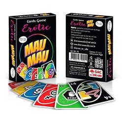 Jogo de Cartas Card Game Erotic 65 Cartas Mau Mau