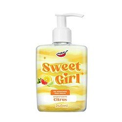 Foto do Produto Gel Hidratante para Virilha Sweet Girl Aroma Citrus 240ml