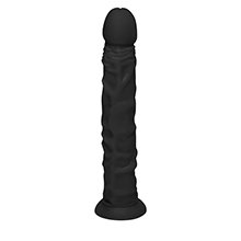Foto do Produto Pênis de Borracha com Base Protheus 24 x 4cm Preto