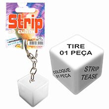 Foto do Produto Dado Er�tico Strip ao Cubo com Chaveiro 1 Unidade
