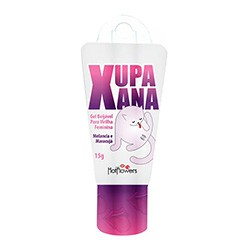 Gel para Sexo Oral Xupa Xana com Aroma e Sabor de Melancia com Maracujá 15ml