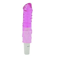 Foto do Produto Vibrador Feminino em Jelly Real�stico com Textura Love Sex In Her Rosa