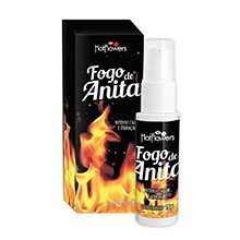 Gel Feminino Esquenta e Vibra Fogo de Anita 15g