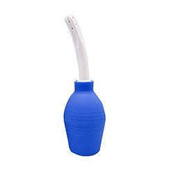 Foto do Produto Ducha Higiênica Íntima Tubo Curvado 310ml Azul