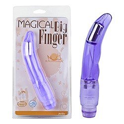 Foto do Produto Vibrador Ponto G em Jelly Multivelocidade Big Finger Lil�s