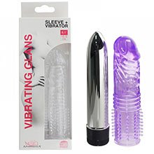 Vibrador Personal Multivelocidade com Capa Texturizada 15,5cm Roxo