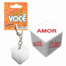 Foto do Produto Dado Er�tico Divers�o ao Cubo O que Eu Sinto por Voc� 1 Unidade